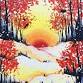 Paint Nite: Winter in Red