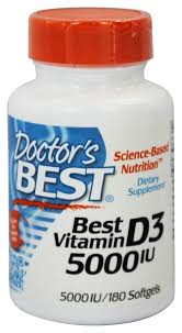 This vitamin d pill offers 5,000 iu per day to help maintain strong bones, as well. Amazon Com Doctor S Best Best Vitamin D3 5000iu 180 Sg Beauty