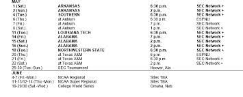 Games then start with regionals and continue on to super regionals before the college world series. Brproud 2021 Lsu Baseball Tv Online Schedule Released