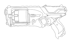March straight into battle whilst making it clear what team you're on with the nerf rival colored face bandana. Nerf Guns Coloring Pages Print For Free Wonder Day