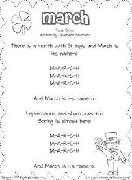 March O Bingo Song For Preschoolers Classroom Songs School Songs Kindergarten Poems