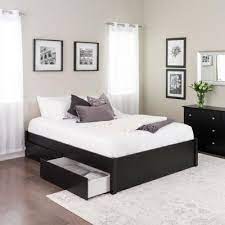 Storage at footboard supports up to 600lbs and includes 13 slats ships in 4 boxes and requires. No Headboard Beds Bedroom Furniture The Home Depot