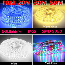 10m 20m 30m 50m Party Christmas Lights Wedding Led Rope Light Waterproof For Indoor And Outdoor Background Decorative Lighting Holiday Lighting Aliexpress
