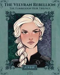 THE VELYRAN REBELLION ⚔️🔥 The Forbidden Heir Trilogy. beware of book one  spoilers in the portraits! 🤫 🎨 @bookishkoda absolutely KILLED THESE!  obsessed is an understatement! The Forbidden Heir Trilogy is a