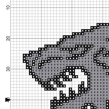 Direwolf Cross Stitch Pattern