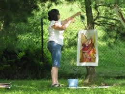 Jean-Marc Péladeau est l'un des 2 profs qui enseigne à L'école d'été  Vacances Arts Nature à tous les ans depuis sa fondation. Il s'appuie sur sa  longue expérience d'art thérapeute pour animer