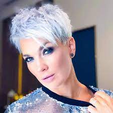 Graue haare naturliche schonheit die besten styling tipps. Kurzhaarfrisuren 2020 Frech Grau Fryzury Krotkie 2020