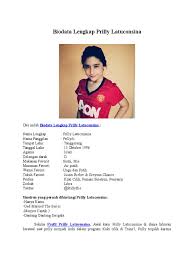 *her father, rizal latuconsina, is a muslim moluccan, native of pelauw in haruku island of maluku province, and her mother, ully djulita, is sundanese. Tugas Fifi Biografi Pdf