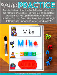 Giving students many experiences to write about, writing . 14 Name Writing Activities For Kindergarten