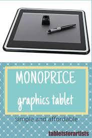 Monoprice Tablet Is A Budget Intuos Alternative Art Tablet Drawing Tablet Tablet Reviews