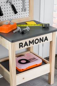 Diy Kids Workbench Workbench Plans Diy Workbench Kids Workbench