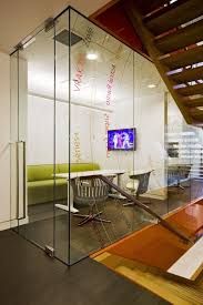 Beautiful Office Interiors Of A Canadian Media Company Corporate Office Design Commercial Office Design Office Interiors