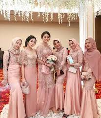 Model Baju Gamis Putri Duyung Gaun Perempuan Pakaian Pernikahan Gaun Pengiring Pengantin