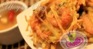 Ukoy Or Okoy Recipe Ukoy Is A Native Filipino Street Food Snack This Recipe Has A Wide Range Of Vegetable Combinations Okoy Recipe Recipes Baby Food Recipes