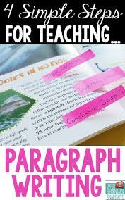 How To Teach Paragraph Writing Paragraph Structure Teaching Paragraphs Paragraph Writing Writing Lessons