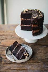 Chocolate Hazelnut Layer Cake Pretty Simple Sweet Recipe Desserts Chocolate Hazelnut Cake Desserts