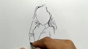 Menggambar orang disini tidak dibatasi, baik menggambar orang beraktivitas atau sedang tidak. Streaming Cara Menggambar Orang Cewek Cantik Dengan Mudah How To Draw Girl Vidio