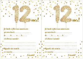 Voici la procédure a suivre: Carte D Invitation D Anniversaire 12 Ans