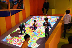 Nori Slide Nori Digital Kids Cafe Kids Cafe Playgrounds Architecture Digital Playground