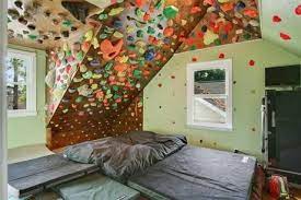 Climbing wall is every child dream. Screw Fancy Bedrooms This Is My Dream Bedroom Home Climbing Wall Rock Climbing Wall Climbing Wall