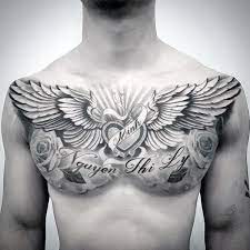 50 finest and beautiful chest tattoos for males nexttattoos. Top 39 Wing Chest Tattoo Ideas 2021 Inspiration Guide