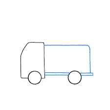 Draw two wheels with hubcaps. How To Draw A Fire Truck Step By Step Easy Drawing Guides Drawing Howtos