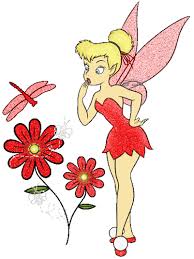 Magie Scintillante La Fee Clochette Et Ses Amies Comment Dessiner Des Fees Motifs De Broderie
