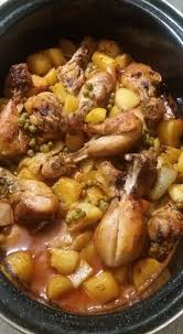 Poulet Marine Au Four Et Ses Petits Legumes Ma Cuisine Turque Poulet Marine Cuisine Turque Plat Turc