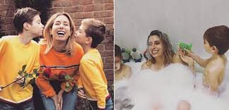 'if i'm tickling them, and i. Stacey Solomon Branded Disgusting As She Still Baths With Her Sons 6 And 10
