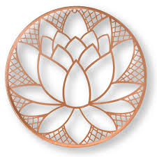 Bloom where you are planted, printable wall art. Graham Brown 16 In X 16 In Lotus Blossom Metal Wall Art 104035 The Home Depot Metal Tree Wall Art Tree Wall Art Diy Metal Tree