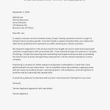 Customer Service Cover Letter Sample