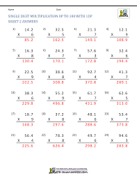 Free math worksheets from k5 learning; Decimal Multiplication Worksheets 5th Grade