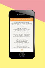 Nov 06, 2020 · 3. Shania Twain Songs For Android Apk Download