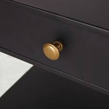 Your choice will depend on your budget, the size of your room bedside tables serve two functions. Matte Black Metal 1 Drawer Bedside Table St Antoine Maisons Du Monde