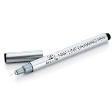 This set comes with 6 pens and it offers 4 different brush sizes. Fineliner Pen Black Fine Tip Inking Pens Art N Fly