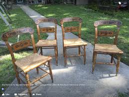 I have four ethan allen windsor chairs. Vintage Ethan Allen Button Back Hitchcock Chairs Collectors Weekly