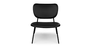 Meno Black Leather Lounge Chair In 2020 Leather Lounge Mid Century Modern Lounge Chairs Leather Lounge Chair