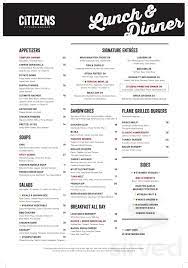 Maybe you would like to learn more about one of these? Citizens Kitchen Bar Menu In Las Vegas Nevada Usa