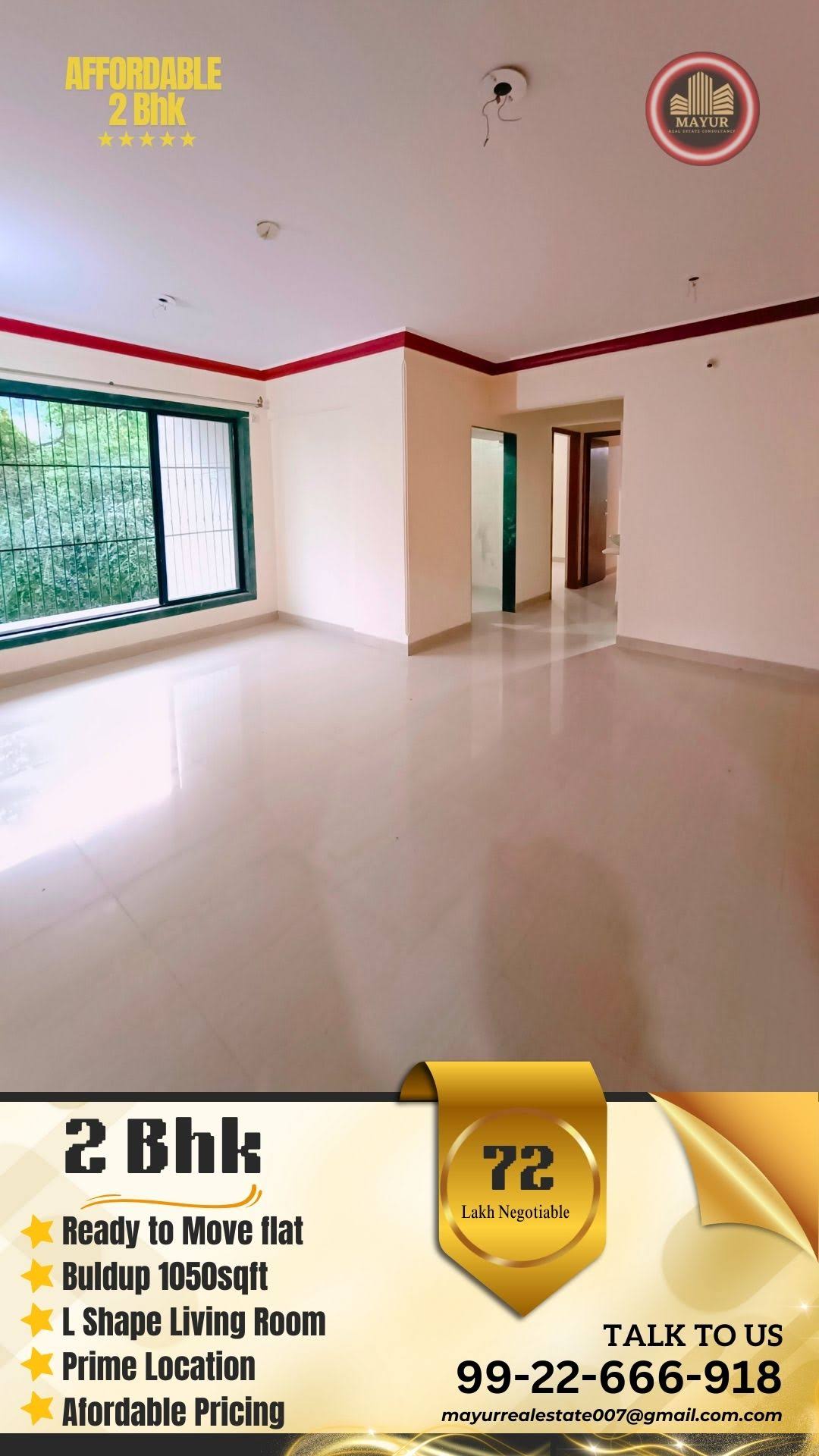 2 bhk 72 LAKH negotiable product image
