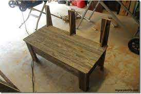 These were damp, so i left them to dry on my balcony for a while. Outdoor Bench Building A Bench Using Old Fence Boards