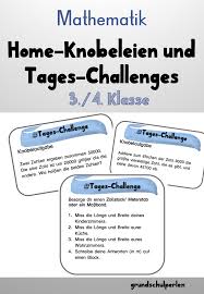 Schriftlich addieren, sachaufgaben, kopfrechnen, längen, rechnen mit geld. Mathe Knobeleien Fur Zuhause Homeschooling Klasse 3 4 Unterrichtsmaterial Im Fach Mathematik Matheaufgaben Mathe Mathematik