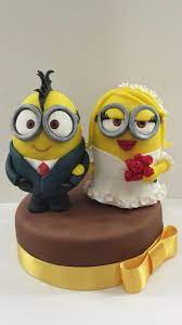 Minion Wedding Minion Wedding Minion Wedding Cake Minion Wedding Cake Topper