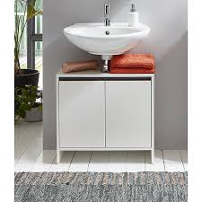 Basic Waschtischunterschrank 28 X 60 X 55 Cm Weiss Bauhaus