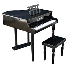 Schoenhut upright wood toy spinet piano 25 keys with bench. Schoenhut 30 Key Classic Baby Grand Toy Piano
