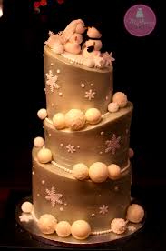 Make this whimsical leaning cake in any theme with the 3d topsy turvy cake svg file. Winter Wonderland Buttercream Topsy Turvy Wedding Cake Cakecentral Com