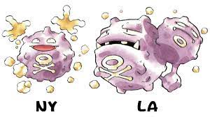 Koffing and weezing