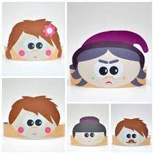 Hansel And Gretel Paper Crowns Set Diy Paper Hats Template Kit Handmade Role Play Game Kit Digital Paper Crowns Paper Hat Diy Paper