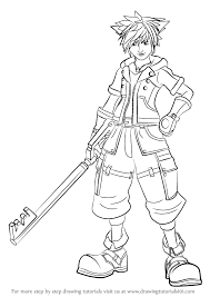 View an image titled 'sora art' in our kingdom hearts union χ cross art gallery featuring official character designs, concept art, and promo pictures. Learn How To Draw Sora From Kingdom Hearts Kingdom Hearts Step By Step Drawing Tutorials