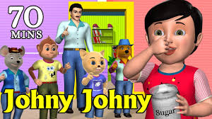 Johny Johny Yes Papa Nursery Rhyme Kids Songs 3d Animation English Rhymes For Children Rhymes For Kids Kids Songs Kids Nursery Rhymes