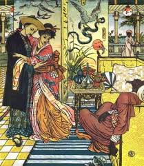 Aladdin By Walter Crane Walter Crane Illustration Artwork